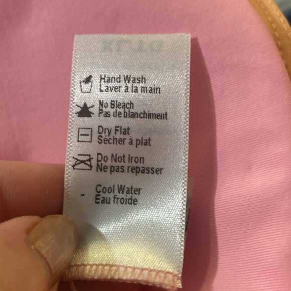 L*Space Pamela Bikini Top in Crystal Pink Tangy, Racerback, Size: X-Small - Picture 9 of 12